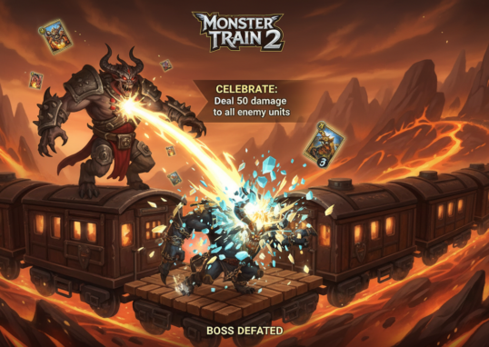 Monster Train 2 celebrate