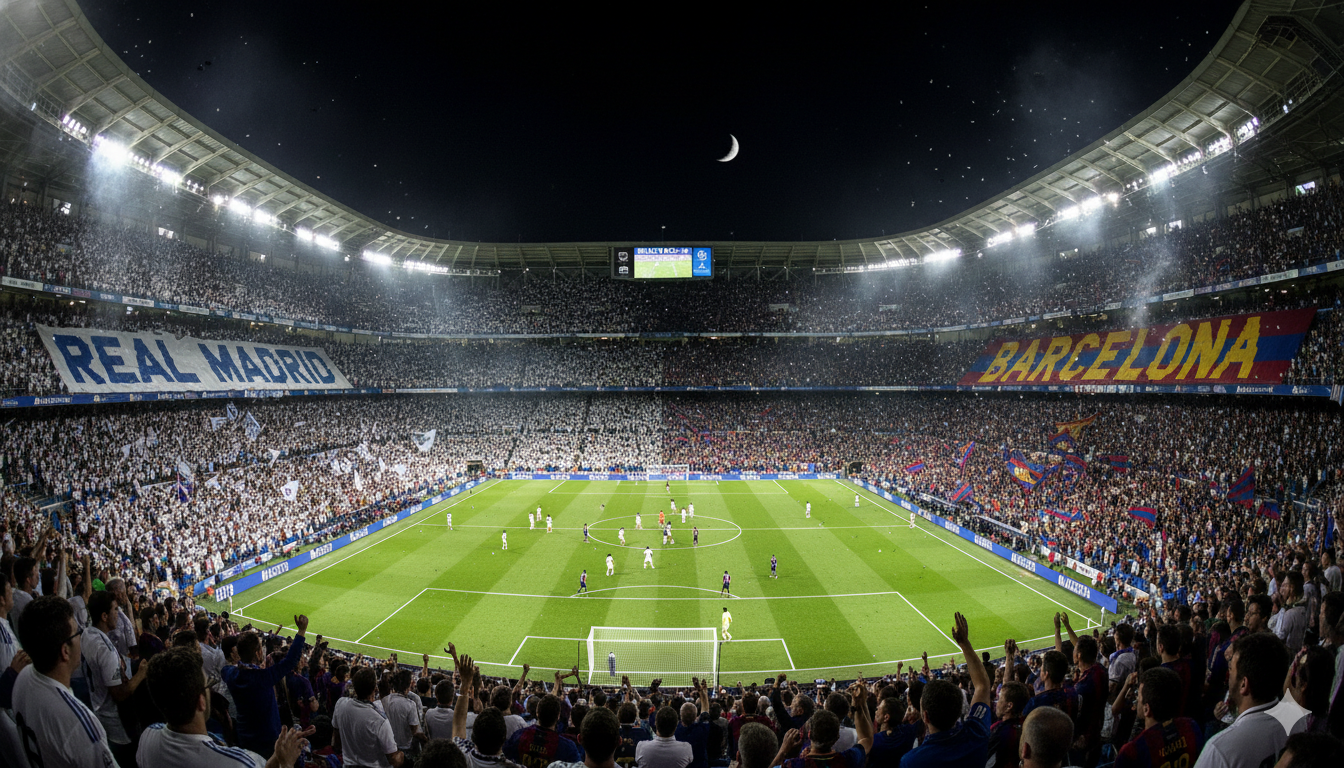 Real Madrid vs Barcelone