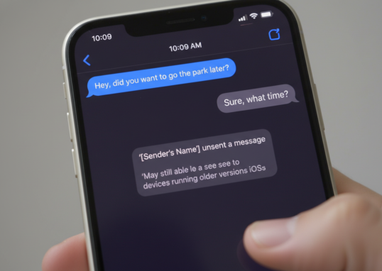 unsent message