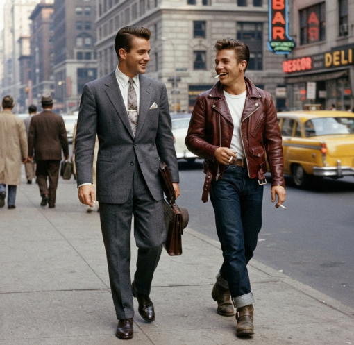 50's mens fashion trends