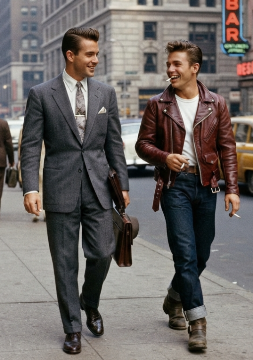 50's mens fashion trends