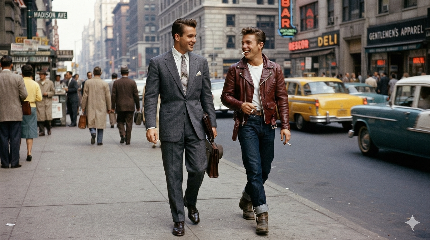 50's mens fashion trends